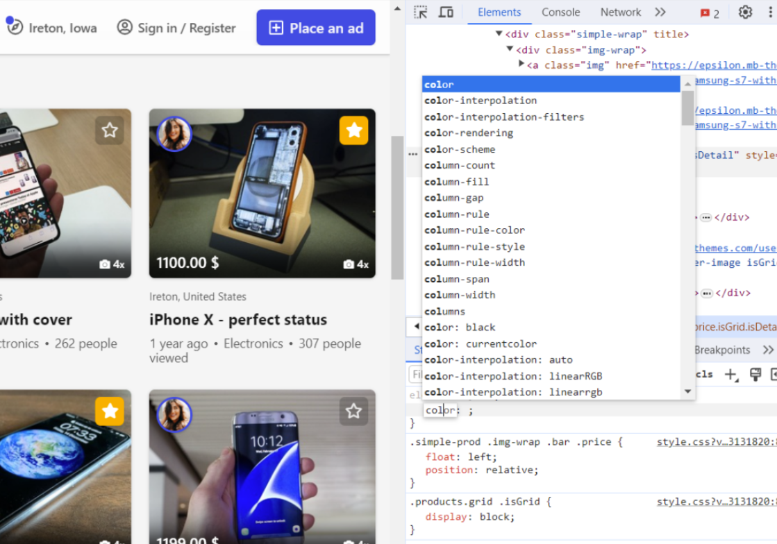 Chrome CSS autocomplete